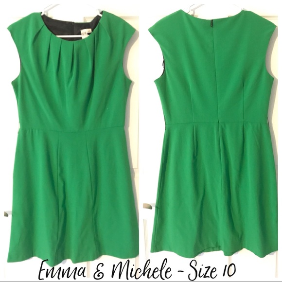 Emma & Michele Dresses & Skirts - 💚SOLD💚 Green day dress by Emma & Michelle